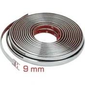 Resim Özdemir Aksesuar Krom Nikelaj Şerit 9 mm 3 Metre 