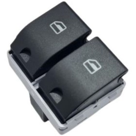 Resim OtoSerkan Seat Ibiza 2002-2009,Cordoba,Volkswagen Polo 2001-2009, Cam Açma Kapama Anahtarı Çiftli 6Q0959858A 