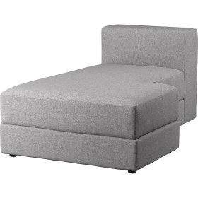 Resim IKEA Gri Modern Kanepe - Uzanma Koltuğu 