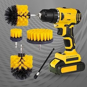 Resim Youngwier Otomatik detaylandırma fırçaları, araba detaylandırma fırçası seti - Yumuşak kıllar otomatik detaylandırma kiti 29 adet - Otomobil ev aleti banyo boşlukları için yeniden kullanılabilir 