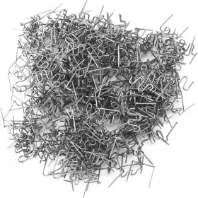 Resim Streak 100 Adet 0.8mm Düz Zımba Teli Kaynak Tamir Makinesi İçin Araba Onarım Plastik 