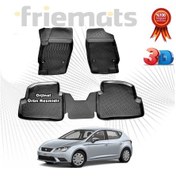 Resim Seat Ibiza 3D Havuzlu Paspas 2009-2017 Arası Siyah N11.27724 