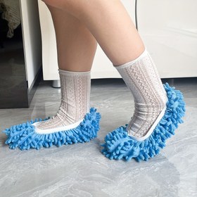 Resim Kadınlar için Tembel Moplama Chenille Ayakkabı Kılıfları - Elastik Açıklıklı, Yumuşak Makinede Yıkanabilir Zemin Temizleme Terlikleri, Düz Renkli İç Mekan Kullanımı, Şık Ev Konforu, Sevimli Terlikler, Eller Serbest Temizlik, Rahat Oturuş, Kolay Bakım, Temizlik Tutkunları 