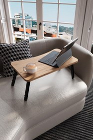 Resim Genel Markalar Laptop Sehpası Seyyar Kahvaltı Masası Katlanır Çalışma Sehpası Atlantik Çam 