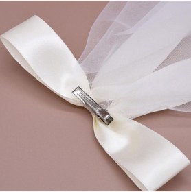 Resim BBA TULLE STORE 40cm GELİN DUVAK SADE duvak NİKAH DUVAK DÜĞÜN DUVAĞI,PARTİ DUVAK,MEZUNİYET DUVAĞI KIRIK BEYAZ 