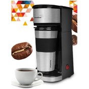 Resim Goldstar ST-7312 Termos Bardaklı Kişisel Filtre Kahve Makinesi 