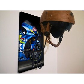 Resim Özel Fotoğraflı Kask Askısı, Motorcu Kask Askısı, Personalv89 