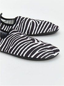 Resim LC Waikiki MODANOVA SEZON Karışık Çizgi Desenli Kadın Deniz Ayakkabısı 