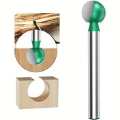 Resim 1-7 Adet 3mm 6mm Şaftlı Top Şekillendirme Kesici, Uzun Yuvarlak Oyma Ucu, Ahşap Kazıma Kök Oyma Bıçağı, Ahşap İşçiliği Küresel Top Cilalama Başlığı 