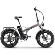 Resim RKS Neron-M Premium 750 W Katlanabilir Elektrikli Bisiklet Gri 