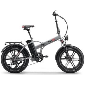 Resim RKS Neron-M Premium 750 W Katlanabilir Elektrikli Bisiklet Gri 