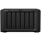 Resim Synology DS1621+ 6 Yuvalı 4xGE 2xEsata NAS Depolama Ünitesi 