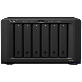 Resim Synology DS1621+ 6 Yuvalı 4xGE 2xEsata NAS Depolama Ünitesi 