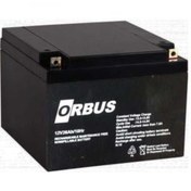 Resim ORBUS 12v 26 Ah Akü Kuru Tip (175*166*125) (8 KG) Tse'li 