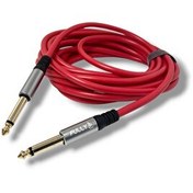 Resim Fully 5 M 6.3 MM Erkek-Erkek Mono Gitar Kablo - Kırmızı 