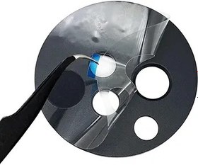 Resim Oculus Quest 2 denetleyicisi için yedek disk yuvarlak kapak kılıfı, VR aksesuarları onarım parçası kabuk Meta Quest 2 denetleyici ile 2 çift başparmak kavrama kapakları 