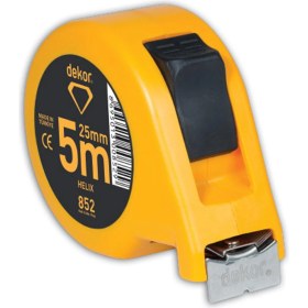 Resim Badem10 Dekor 852 Helix Şerit Metre Uzunluk Ölçme 5 M X 25 Mm 