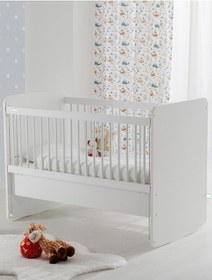 Resim Bw1075 - Pratik Anne Yanı Sallanır Beşik Beyaz 60x120 Beyaz 