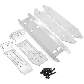 Resim Neevoyu Xrt W87 İçin 1/6 Ölçekli Paslanmaz Çelik Rc Araç Koruma Kiti 5 Parça 