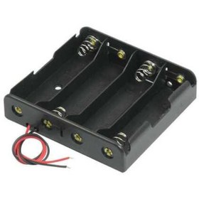 Resim 18650 4Lü Pil Yuvası - Yüksek Kalite 