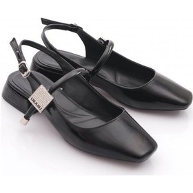 Resim Dgn 3894 Kadin Babet Siyah Rugan 