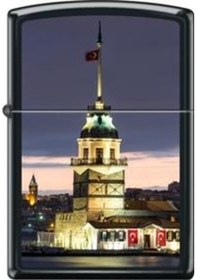 Resim Kız Kulesi Desenli Zippo Çakmak 69210082 