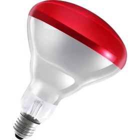 Resim Ledvance 250 W Infrared Isıtıcı Lamba Kırmızı E27 Duy 