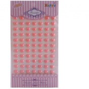 Resim İnci Kalp Sticker Pembe Pk:77 