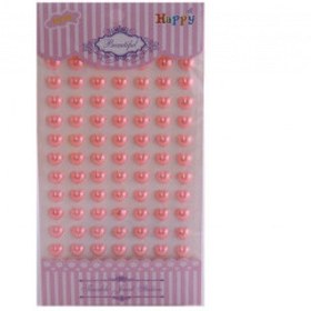 Resim İnci Kalp Sticker Pembe Pk:77 