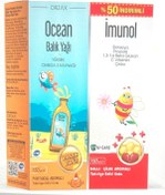 Resim Ocean Omega-3 Balık Yağı 150 ML + İmunol Şurup 150 ML 
