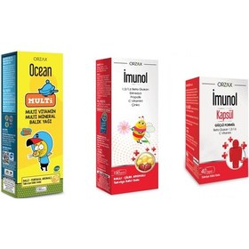 Resim Imunol Şurup Multi Şurup Imunol Kapsül Paketi 3 Lü 