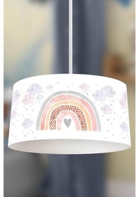 Resim Kalpli Gökkuşağı Çocuk Sarkıt Avize Diğer 