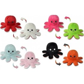 Resim Peluş Ahtapot 30 Cm Çok Renkli 