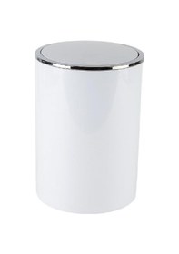 Resim Primanova Lenox Beyaz Çöp Kovası 6 LT Beyaz 