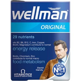 Resim VİTABİOTİCS Wellman 30 Tablet 