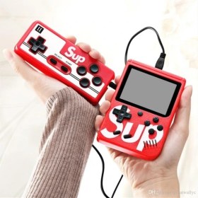 Resim Teknomila Taşınabilir Video Oyun Konsolu 3" 400 Oyunlu Mini Atari Gameboy 2 Oyunculu 