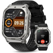 Resim Amaztim Akıllı Saat, 60 Gün Pil Ömrü, Yüzme Dalışı Full Metal - Gümüş 