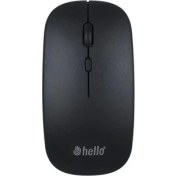Resim Hello HL-19092 USB 2.4ghz 1600DPI Kablosuz Mouse - Ergonomik Tasarım 