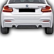 Resim Bmw F22 2012 Üstü M Performance Difüzör Boyalı 