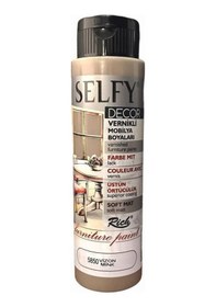 Resim Rich Selfy Decor Vernikli Boya 500 Cc 5850 Vizon 