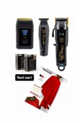 Resim Wahl Magic Clip Cordless Black Combo Set Saç Sakal Traş Makinesi 