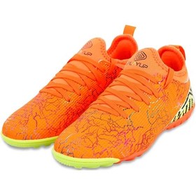 Resim Playup Erkek Çocuk Halı Saha Ayakkabı 31-35 Numara - Turuncu - Turuncu / 3 