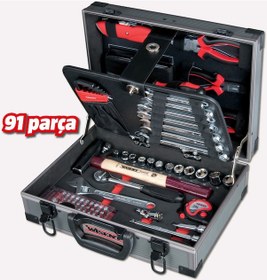 Resim Wisent El Alet Takımı Çantalı 91 Parça 