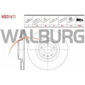 Resim Audı A4-a5-q5-q7 Fren Diski Ön Havalı 5 Bjn 349x34x68x57,2 4m0615301an 