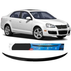Resim Vw Jetta 06-10 Bagaj Üstü Spoiler Piano Black 