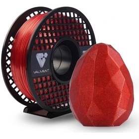 Resim Valment Silk Pla Filament Galaxy Uyumlu Kırmızı 