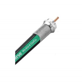 Resim Erse RG6U6 Tam Bakır Cu\u002Fcu Anten Kablosu 10 Mt 