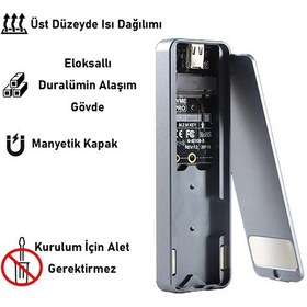 Resim JEYI i9-GTR M.2 NVMe SSD To USB 3.2 Gen2 Harici Taşınabilir SSD Kutusu 