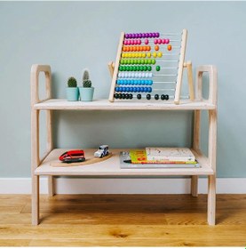 Resim Woodesk Favola, Montessori Ahşap Çocuk Kitaplığı, Cpt4770-75 