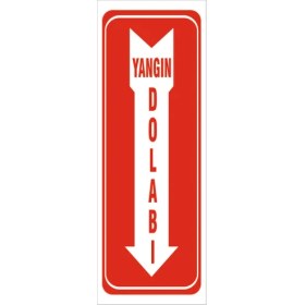 Resim Vizyon Trafik Yangın Dolabı- Isg Levhası 70X100 cm Galvaniz Saç 0,4 mm 